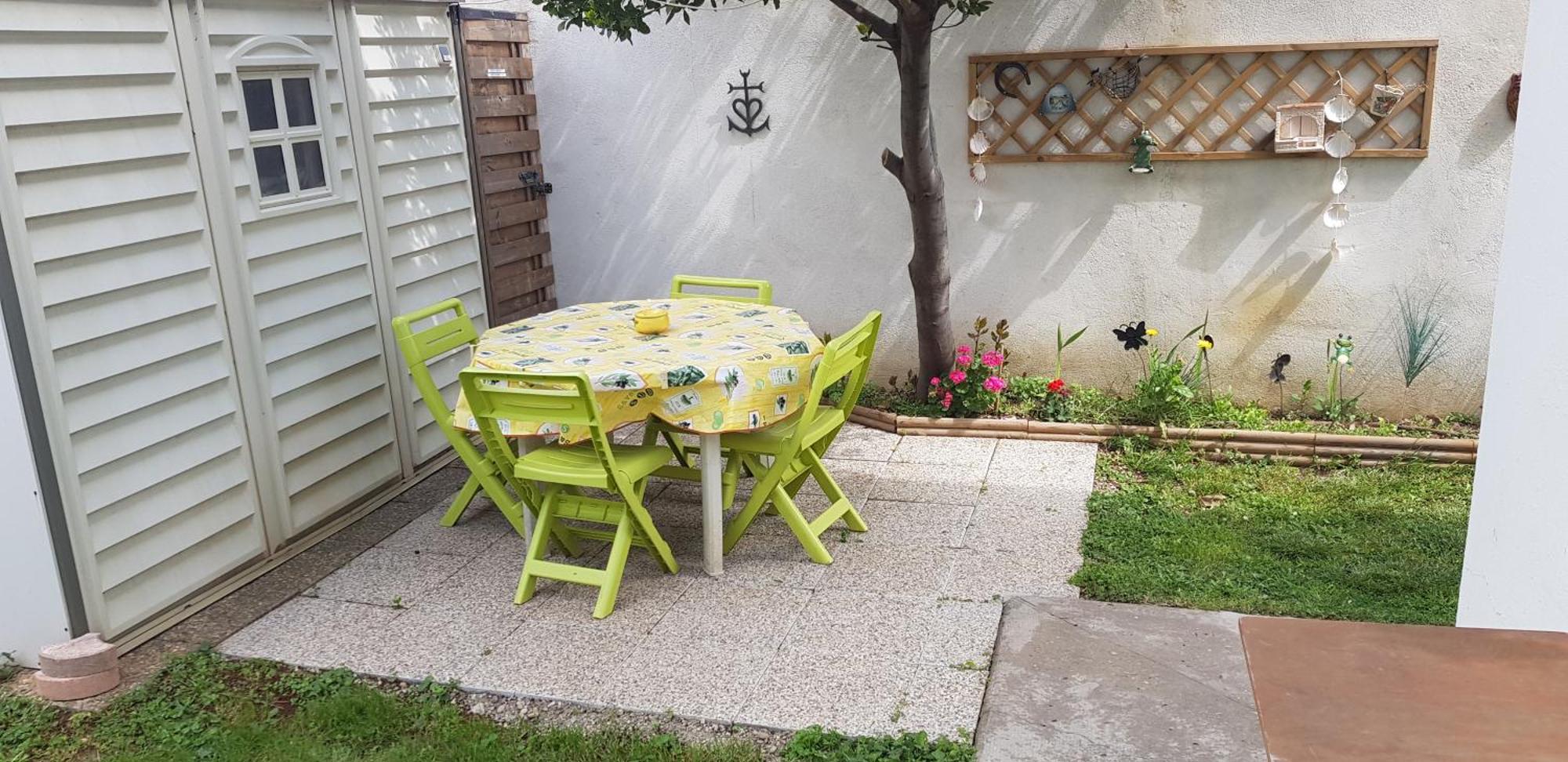 아흘르 Superbe T2 Avec Jardin, Piscine-Enfant Et Parking 아파트 외부 사진
